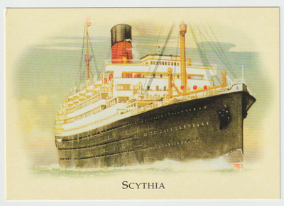 SCYTHIA Cunard Ocean Liners No 159 (R)