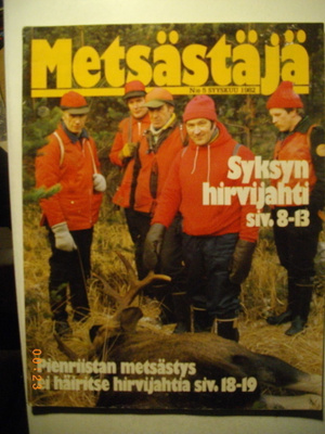 Metsästäjä Nro 5/1982 (11.11)