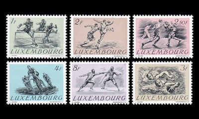 Luxemburg 495-500 * Kesäolympialaiset Helsinki (1952)