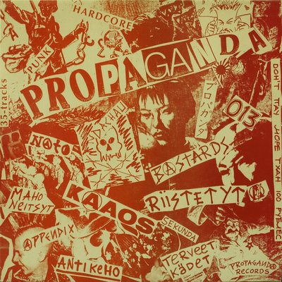 Propaganda - Russia Bombs Finland  LP  2014 Saksa +  BOOKLET
