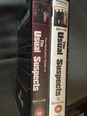 The Usual Suspects (Epäillyt) box VHS