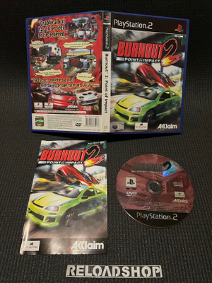 Burnout 2 Point of Impact PS2 - CIB