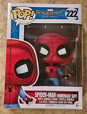 Funko Pop! Marvel Spider-Man (Homemade Suit) #222