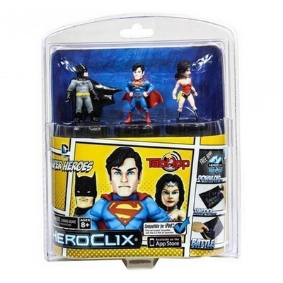 Heroclix DC Supersankarit TabApp, 3 Supersankaria *UUSI*
