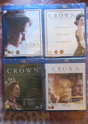 The Crown kaudet 1-4 Blu-ray
