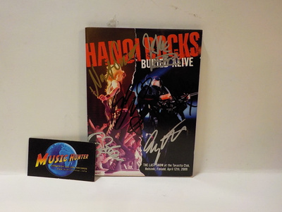 HANOI ROCKS - BURIED ALIVE DVD + 6:LLA NIMMARILLA !!