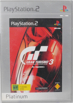 Gran Turismo 3 A-spec (Platinum)