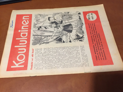 KOULULAINEN LEHTI 3/1957