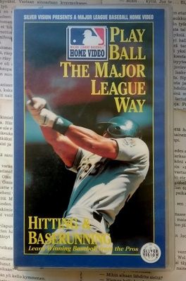 Play Ball the Major League Way: Hitting & Baserunning (VHS)