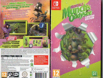 Oddworld Munch´S Oddysee	(24 972)	UUSI		NIN.SWITCH			limited