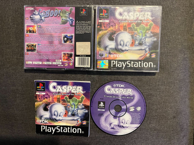 Casper - Friends Around The World PS1 (Suomijulkaisu)