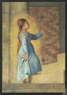 Tiziano - Maria temppelissä