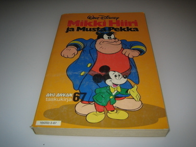 Aku Ankan Taskukirja 67: Mikki-Hiiri ja Musta-Pekka 1p