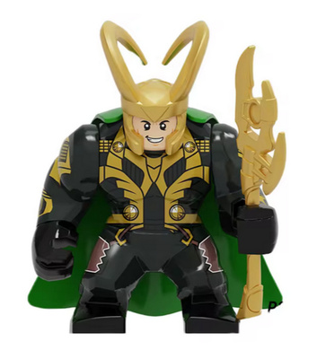 LEGO GIANT LOKI figure  - HEAD HUNTER STORE.
