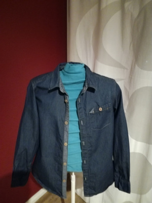 Zara Boys denim siisti paita kauden juhliin kokoa 152cm