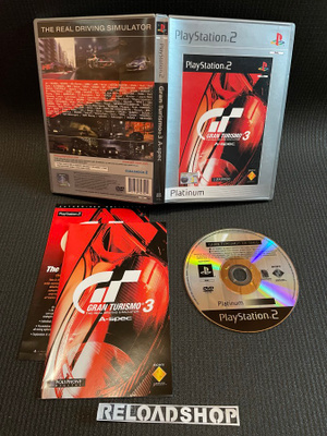 Gran Turismo 3 A Spec Platinum PS2 - CIB