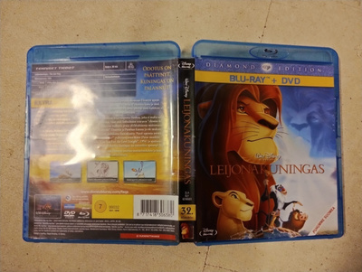 Leijonakuningas blu-ray