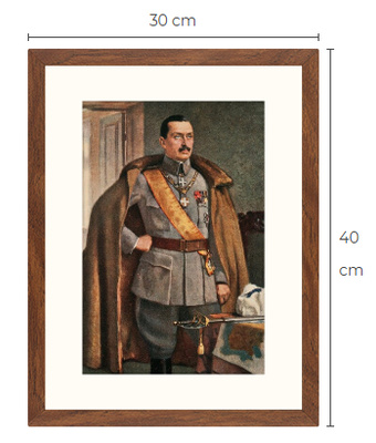 Uusi Mannerheim taulu koko noin 30 cm x 40 cm