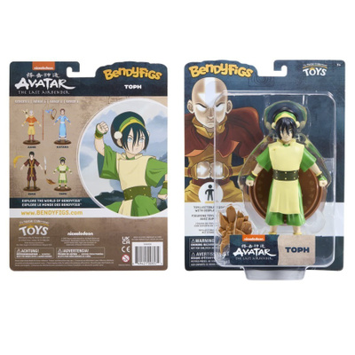 AVATAR LAST AIRBENDER TOPH BENDYFIG	(5 009)	n.19cm, alusta,