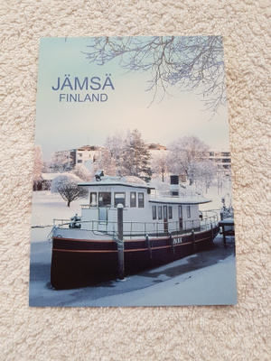 JÄMSÄ JOKI HÖYRYLAIVA Postikortti*
