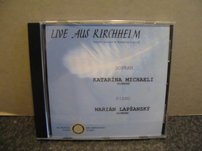 Katarina Michaeli/Marian Lapsansky:Live aus Kirchheim cd