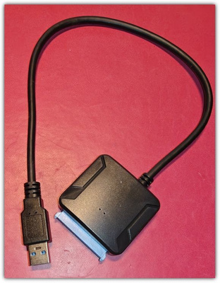 2.5" SATA - USB 3.0 7+15pin kovalevyn sovitin #31483