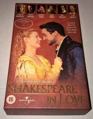 SHAKESPEARE IN LOVE   VHS