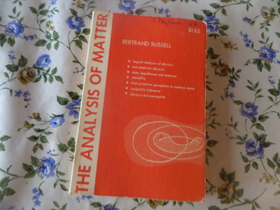 the analysis of matter