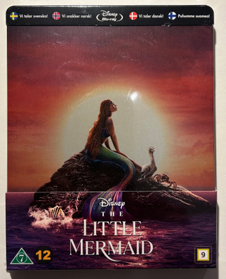Pieni merenneito / The Little Mermaid - Blu-ray, steelbook