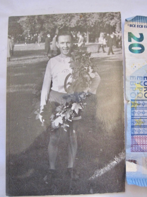 VANHA Valokuva Juoksija Oiva Ekholm 1930-l