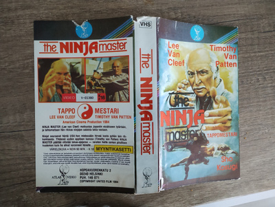 Ninja Masters videokansipaperi