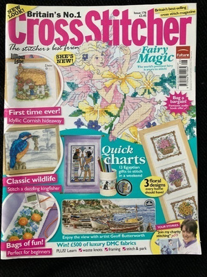 Ristipistolehti Cross Stitcher 176 Keiju, kuningaskalastaja