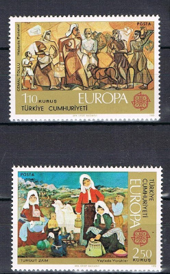 Turkki 1975 - Europa CEPT  ++
