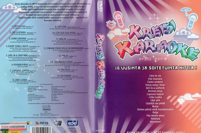 karaoke kreisi karaoke (7 458) k -FI- DVD 16 kotimaista