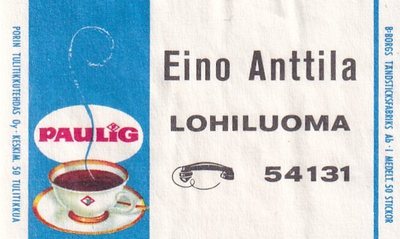 Lohiluoma, Eino Anttila   6/6