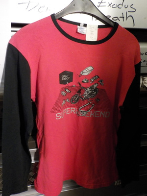 GIANT ROBOT SUPER WEEKED RARE PITKÄHIHAINEN PAITA KOKO M