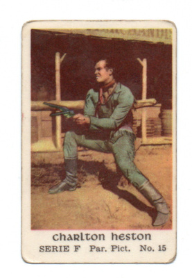 Purkkakuva Serie F n:o 15 CHARLTON HESTON