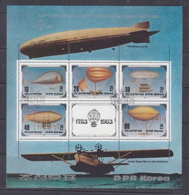Pohjois-Korea pienoisarkki ilmalaivoja