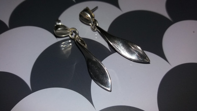Design hopea korvakorut 925