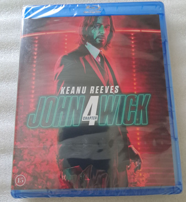 John Wick 4 Blu-Ray Uusi
