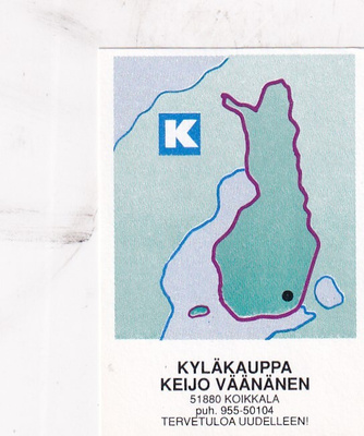 Kokkala, Keijo Väänänen  Kyläkauppa   s16