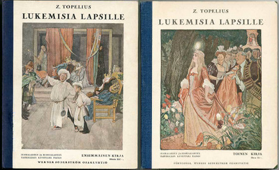 Z. Topelius: Lukemisia lapsille 1-8 (1927-1930)