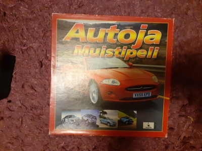 Autoja muistipeli