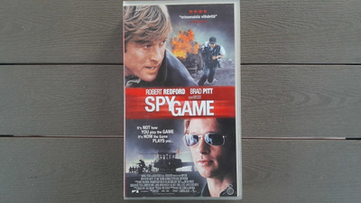 VHS: Spy Game (Robert Redford, Brad Pitt 2001)