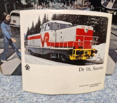 dieselveturi DR 16 Suomi .Säästöpankin tarra