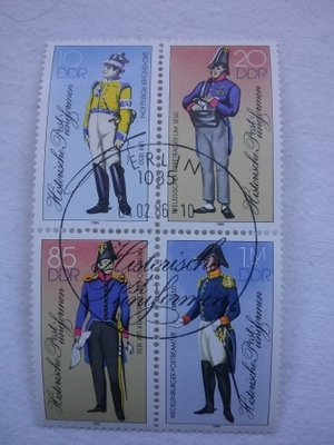 Postimerkkisarja DDR Itä-Saksa