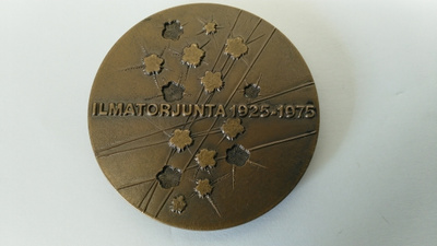Ilmatorjunta 1925-1975 pronssi mitali, Kääty Oy