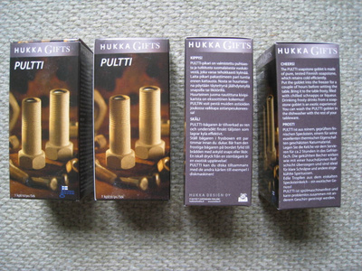 4 x Hukka Gifts pultti-pikari
