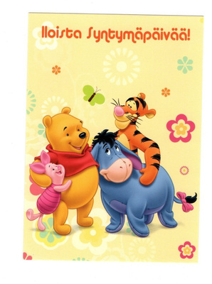 °°ILOISTA SYNTYMÄPÄIVÄÄ!°° ...Nalle Puh & Ystävät /DISNEY