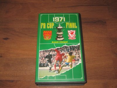 FA Cup Final 1971 Arsenal - Liverpool (VHS)